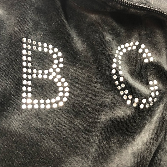 BCBGMaxAzria black velvet jacket size xl - Picture 5 of 9